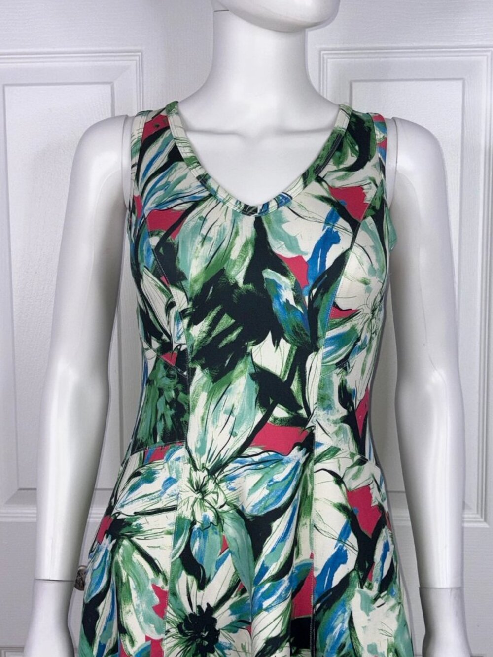 KAREN KANE women's sleeveless summer dress small - Picture 2 of 2